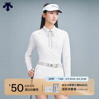 DESCENTEGOLF 迪桑特高尔夫 FIELD系列 女士长袖运动T恤衫 夏季 WT-WHITE XS (155/76A)