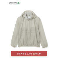 法国拉科斯特 LACOSTE男装24春季休闲运动风百搭夹克外套BH3757 XFJ/奶油白 52 /180