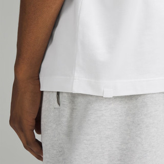 lululemon丨Heavyweight 男士棉质针织 T 恤 LM3FBSS 白色 XL