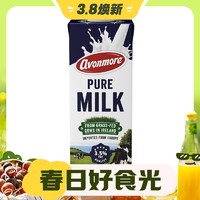 avonmore 全脂纯牛奶 1L*6整箱礼盒装