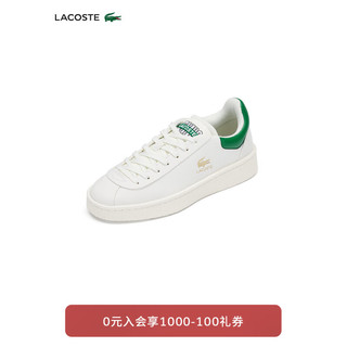 LACOSTE法国鳄鱼女鞋24春季潮流休闲板鞋运动鞋47SFA0037 082/白色/绿色 5.5 /39
