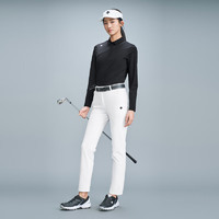 DESCENTEGOLF 迪桑特高尔夫FIELD系列女士长袖运动POLO衫春季 BK-BLACK L (170/88A)