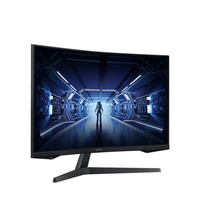 SAMSUNG 三星 32英寸 2K/144Hz 1ms HDR游戏电竞曲（C32G55TQBC） 2023款 玄龙骑士G5