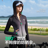 波司登 都市轻户外防紫外线冰丝凉感防晒服B40525162 黑白异想