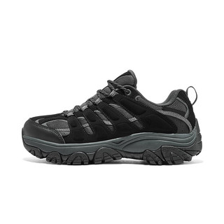 斯凯奇（Skechers）醒山户外徒步鞋登山鞋 防滑耐磨透气减震 180185C/237542/180182 女款-黑色/炭灰色-180185C 39.5码