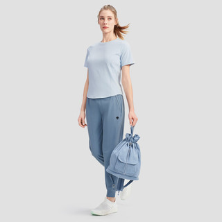 DESCENTE迪桑特WOMEN’S TRAINING系列女士短袖针织衫夏季 LB-LIGHT BLUE S (160/80A)