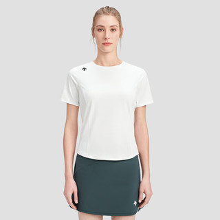DESCENTE迪桑特WOMEN’S TRAINING系列女士短袖针织衫夏季 WT-WHITE XL (175/92A)