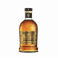 cdf会员购：Aberfeldy 25年特选白葡萄酒酒桶单一麦芽威士忌 51.4%vol 750ml 中免独家