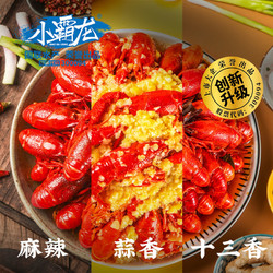小霸龙 国联麻辣小龙虾1.5斤*3盒加热即食半成品懒人速食方便商用