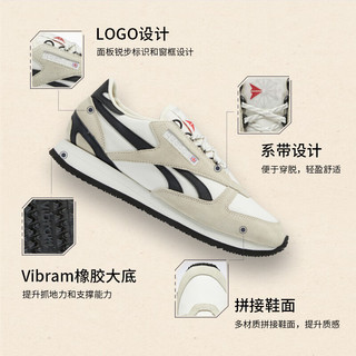 Reebok 锐步 官方情侣VICTORY CLASSIC复古运动透气舒适跑步鞋 GW3806