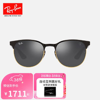 雷朋（RayBan）法拉利0RB8327M F0816G哑光金色底黑色镜框 尺寸53