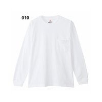 HANES 恒适 日本直邮Hanes BEEFY-T Pocket T 重磅素色上衣白色H5196