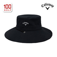 Callaway 卡拉威 高尔夫球帽女夏季HAT时尚渔夫帽大檐圆顶女帽