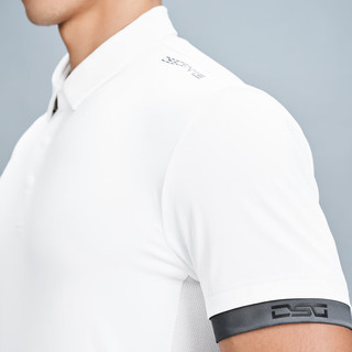 DESCENTEGOLF 迪桑特高尔夫FIELD系列男士短袖POLO衫春季 WT-WHITE XL (180/100A)