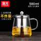  PLUS会员：富光 玻璃茶壶 带滤网 580ml　