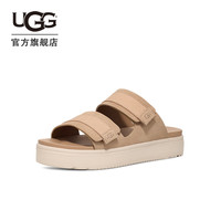UGG 女士休闲舒适厚底露趾一字凉拖 1158054