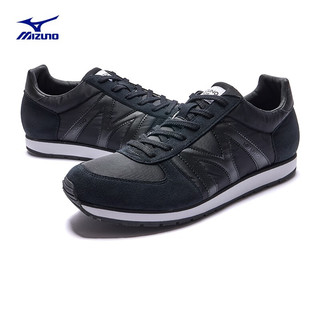 美津浓（MIZUNO）男鞋女鞋 跑步运动百搭潮流透气休闲运动鞋 MIZUNO MR1 01/黑色/黑色 36.5