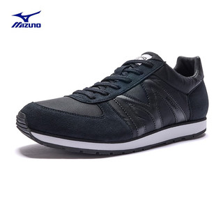 美津浓（MIZUNO）男鞋女鞋 跑步运动百搭潮流透气休闲运动鞋 MIZUNO MR1 01/黑色/黑色 36.5