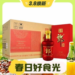 3.8焕新：LANGJIU 郎酒 珍品 53%vol 酱香型白酒 500ml*6瓶 整箱装