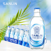 88VIP：SANLIN 三麟 苏打水无糖气泡水苏打水335ml*24瓶整箱 1件装