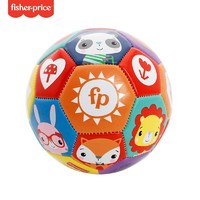 Fisher-Price 儿童玩具篮球  足球- 彩色熊猫(直径15cm)