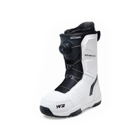 WS snowboardsWS单板滑雪鞋 单板滑雪BOA钢丝扣自动雪鞋 白色女款单板鞋子 很轻 2305滑雪鞋 39码