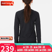 安德玛（Under Armour）女装 2024秋季运动服跑步训练上衣时尚休闲卫衣套头衫 1365721-001 XS