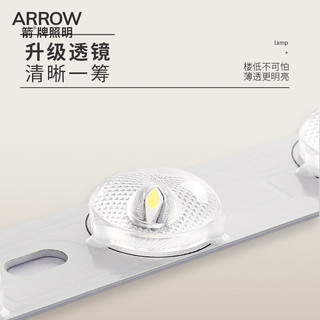 ARROW箭牌照明 大客厅灯卧室灯具吸顶灯具套餐北欧餐厅灯 两室一厅  3灯-套餐B