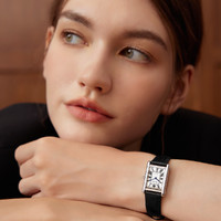 【】Rosemont瑞士玫瑰复古美拉德设计高级方形玫瑰手表