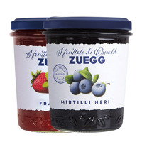 88VIP：ZUEGG 嘉丽果 德国进口嘉丽ZUEGG草莓果酱+蓝莓果酱320g