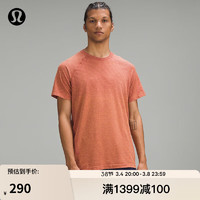 lululemon 丨Metal Vent Tech 男士运动短袖 T 恤 透气 LM3DOWS 运动上衣 洋红紫/芒果色 L