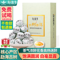 新益号普洱茶熟茶十年以上古树老熟茶云南龙珠熟普小沱茶叶自己喝礼盒装 古树普洱50g