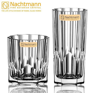 奈赫曼（NACHTMANN）德国水晶玻璃家用水杯果汁杯威士忌杯洋酒杯啤酒水具套装 阿斯彭4只装价格