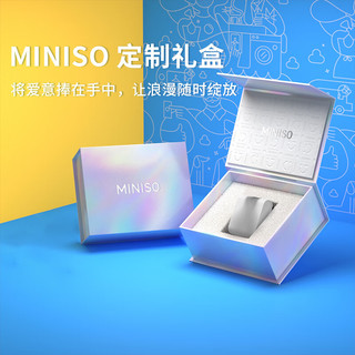 名创优品（MINISO）潮流新势力手表男女同款简约机械风防水石英表