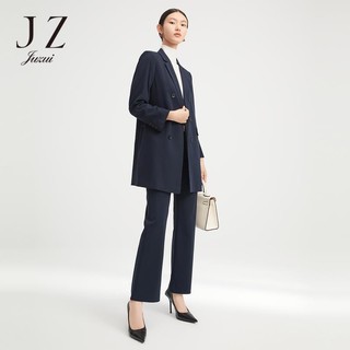 Juzui 玖姿 JZ玖姿春装纯色职业通勤气质休闲款女西装外套