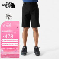 The North Face24春夏北面短裤男户外休闲运动吸湿透气宽松五分裤短裤8AV5/8AV6 JK3/8AV5 38