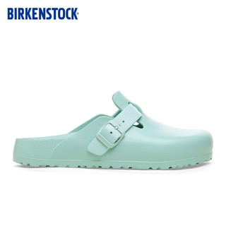 BIRKENSTOCK包头拖鞋男女外穿时尚休闲拖鞋EVA Boston系列 绿色窄版1027385 45