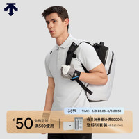 DESCENTE迪桑特综训训练系列运动男士短袖POLO衫夏季 LG-LIGHT GRAY 3XL (190/108A)