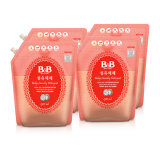 88VIP：B&B 保宁 宝宝洗衣液 香草香型 1300ml*4袋