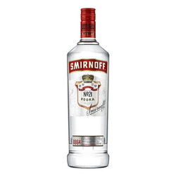 SMIRNOFF 斯米诺 品牌授权 Smirnoff Vodka斯米诺伏特加红牌洋酒皇冠伏特加 小鸟 700mL 1瓶