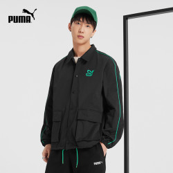 puma彪马官方新款男子休闲印花外套classics539969