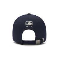 MLB 官方 男女情侣学院风百搭棒球帽可调节硬顶帽24春季新款CPVL5
