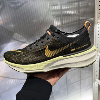 耐克（NIKE）休闲鞋男鞋2024春季运动鞋ZoomX Invincible 3公路跑步鞋 DR2615-004黑橙 40