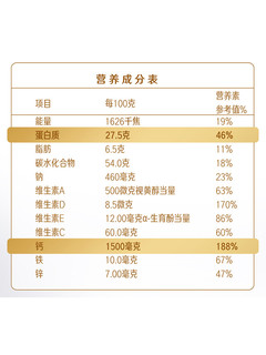 【】雀巢怡养金装健心2合1中老年高钙营养奶粉800g罐装