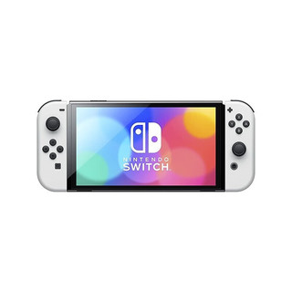 Nintendo 任天堂 Switch任天堂oled游戏机ns主机健身环大冒险掌机AS12 OLED白色主机+塞尔达王国之泪 国行