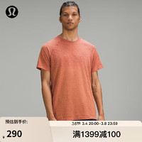 lululemon 男士运动短袖 T 恤 透气 LM3DOWS 运动上衣