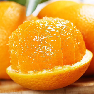 鲜合汇优赣州脐橙新鲜赣南水果橙子年货物品 3斤整箱净重2.0斤60-70mm 好吃的橙