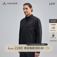 巍德（VAUDE）软壳衣男士户外防泼水p棉马甲内胆三合一外套VG2410107 VAUDE黑 L