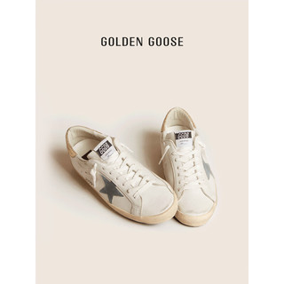 Golden Goose 男鞋 24年春夏复古脏脏鞋星星金尾运动休闲板鞋 白色 42码260mm