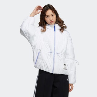 短款保暖运动面包棉服外套女装adidas阿迪达斯outlets三叶草